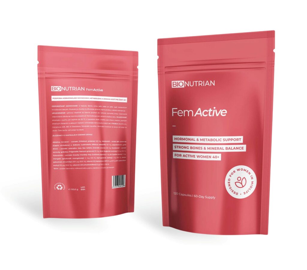 FemActive Bionutrian 120 kapsúl